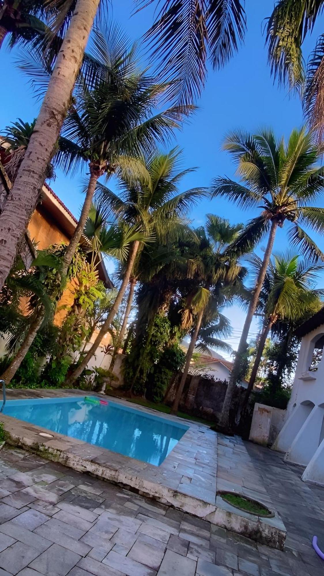 Villa Casarao No Guaruja Com Piscina Esterno foto