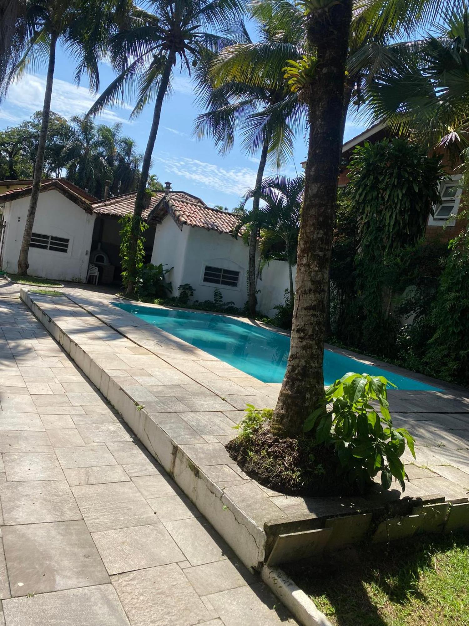 Villa Casarao No Guaruja Com Piscina Esterno foto