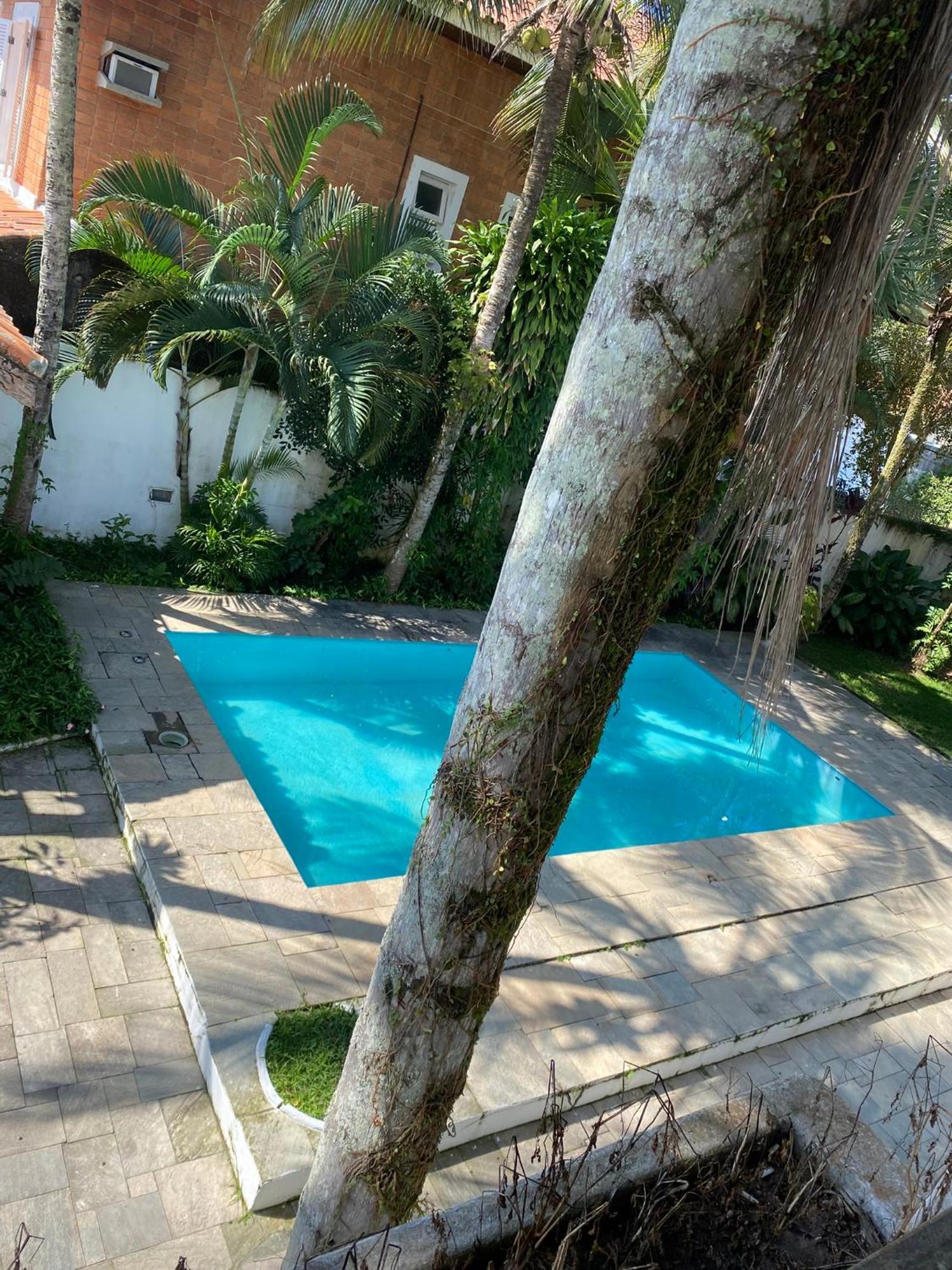 Villa Casarao No Guaruja Com Piscina Esterno foto