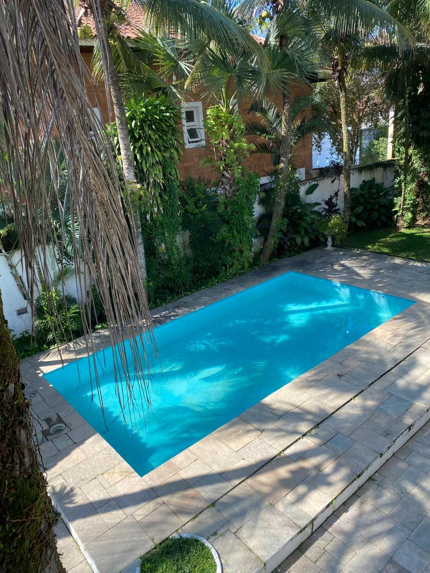 Villa Casarao No Guaruja Com Piscina Esterno foto