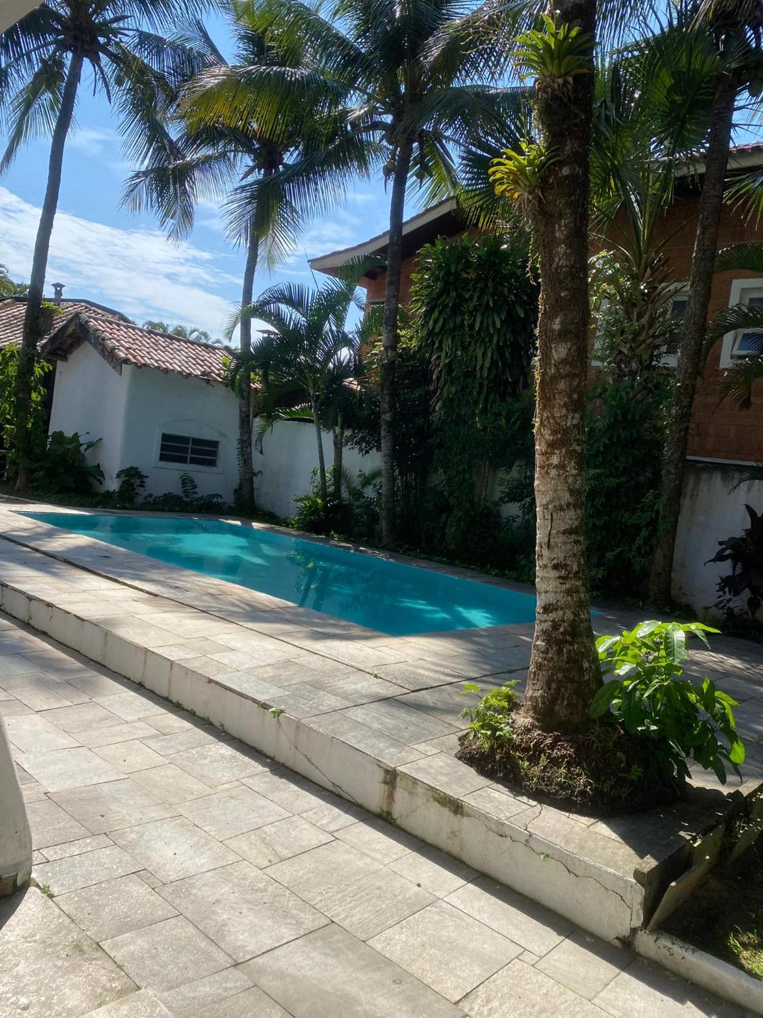 Villa Casarao No Guaruja Com Piscina Esterno foto