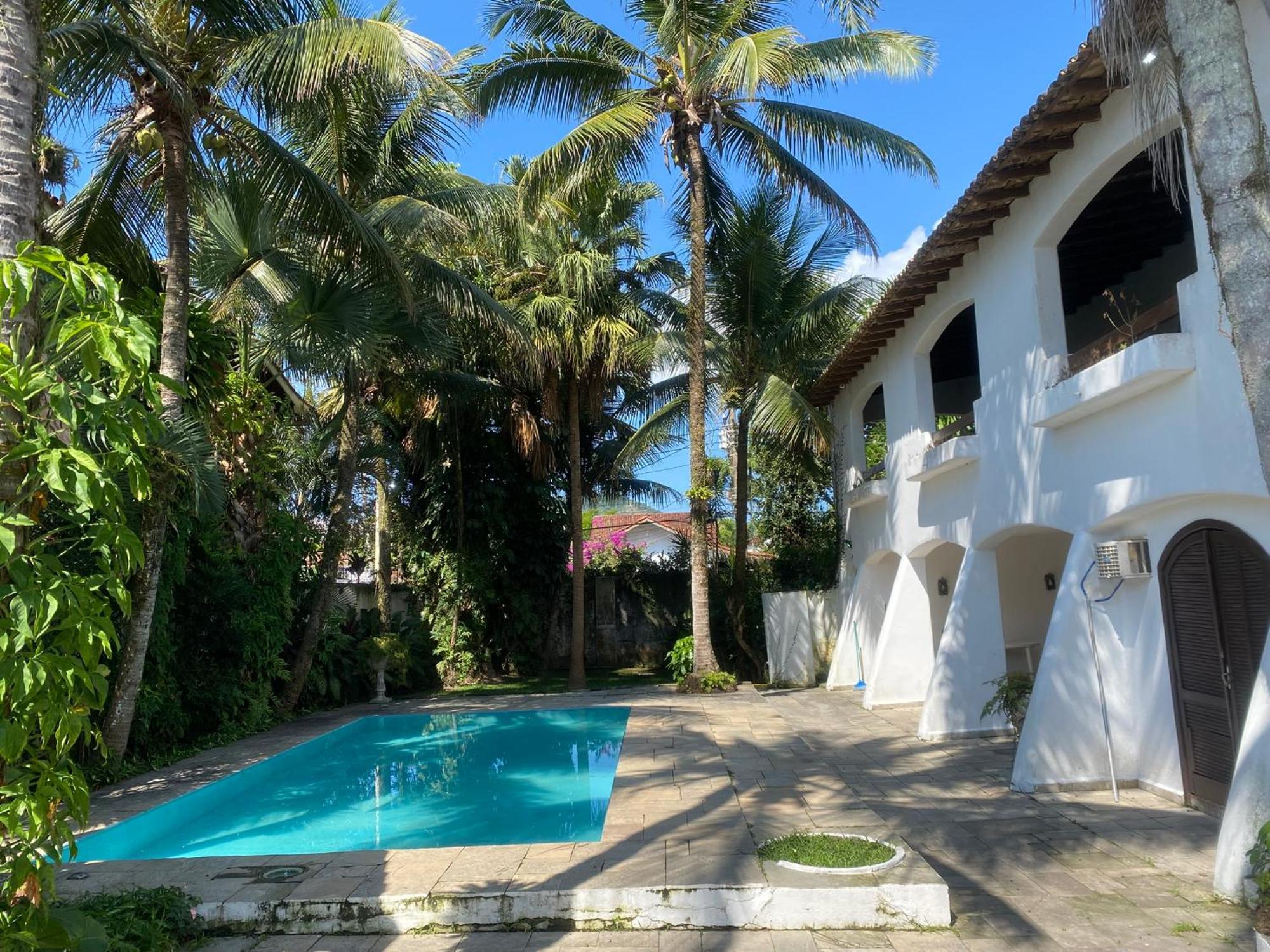 Villa Casarao No Guaruja Com Piscina Esterno foto